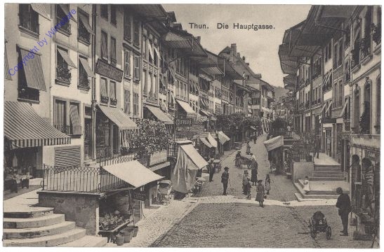 ak159929 Thun, Die Hauptgasse