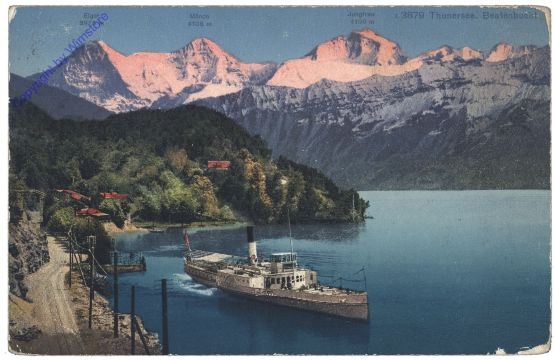 ak159934 Thun, Thunersee, Beatenbucht