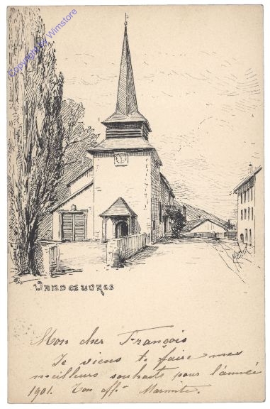 ak159946 Vandoeuvres, Kirche