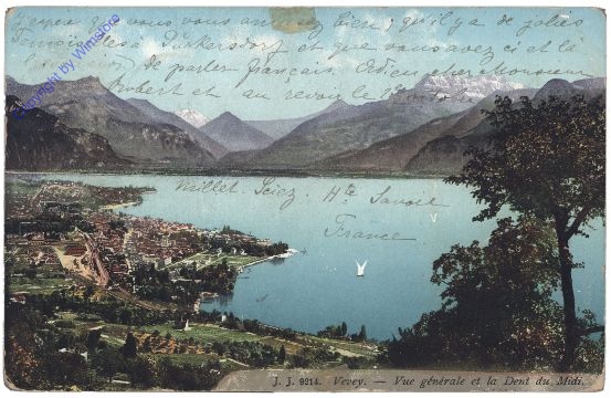 ak159948 Vevey, Vue generale