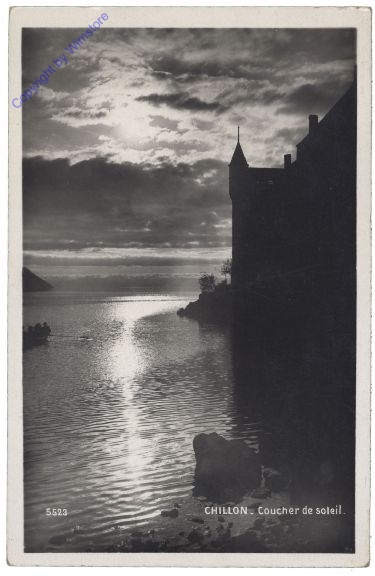 ak159958_1 Veytaux, Coucher de soleil