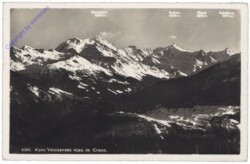 Walliser Alpen, Ansicht