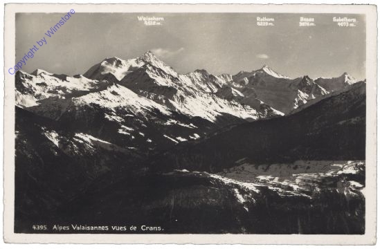 ak159977_1 Walliser Alpen, Ansicht
