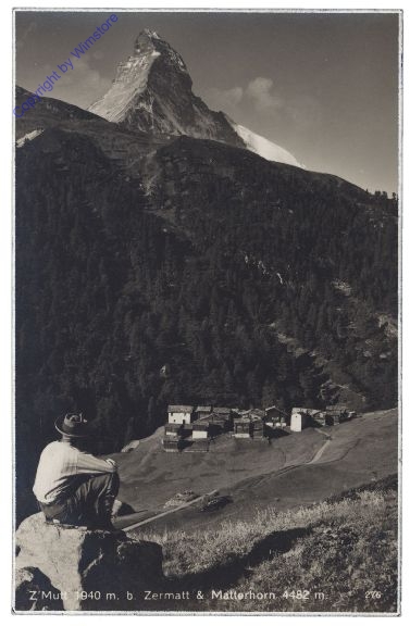 ak160020 Zermatt, Matterhorn