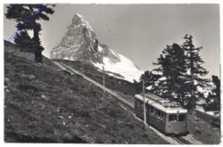 Zermatt, Schnelitreibwagen der Gornergratbahn
