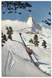 ak160026 Zermatt, Gornergrat mit Matterhorn