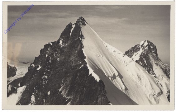 ak160028 Zinal, Blick von der Wellenkuppe