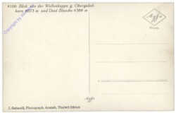 Zinal, Blick von der Wellenkuppe