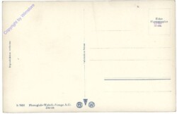 Zürich, Kreuzkirche und Glarneralpen