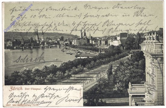 Zürich, Der Utoquai