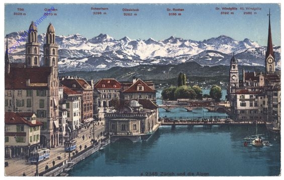 Zürich, Ortsansicht