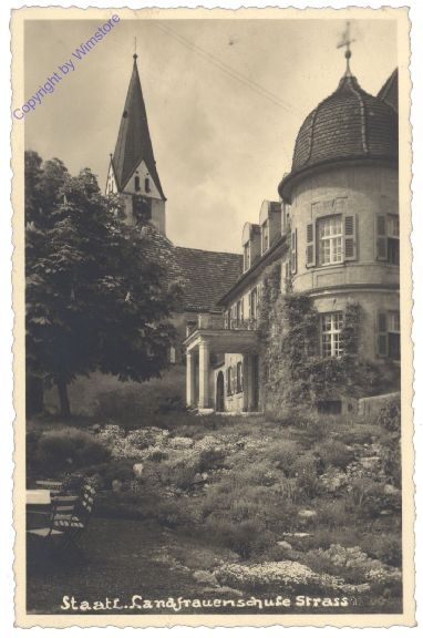 Burgheim, Strass, Staatl. Landfrauenschule Strass