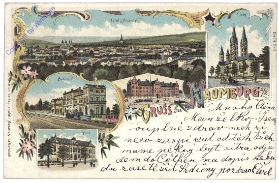 ak160203 Naumburg, Gruss aus