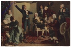 ak160212 Pils: ruget de Lisle die Marseillaise singend