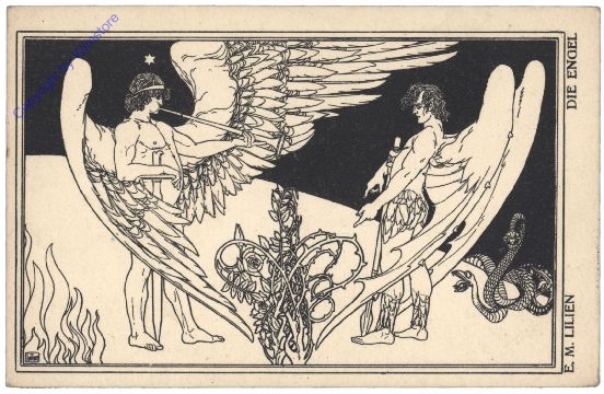 Lilien, E.M: Die Engel