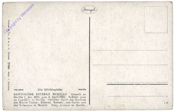 Murillo, Bartolome Esteban: Die Würfelspieler