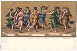 ak160265 Romano, Giulio: La danza d'Apollo con le Muse