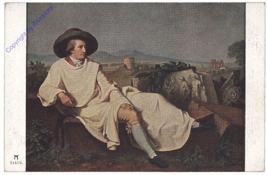 Tischbein, F.H.W.: Goethe in der Campagne bei Rom