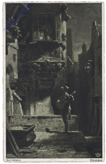 ak160285 Spitzweg, Karl: Ständchen