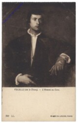 ak160296 Vecelli: L'Homme au Gant