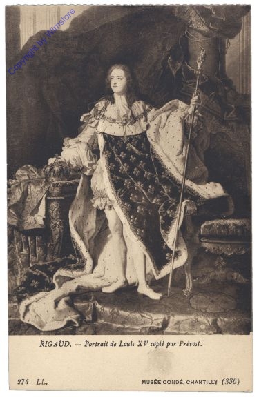 Rigaud, Portrait de Louis XV