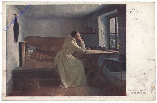 ak160333 Probst, Carl: Im Austragstüberl
