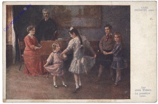 Fröschl, Carl: Der erste Walzer