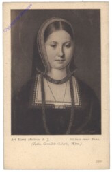 Holbein, Hans D.J.: Bildniss einer Frau