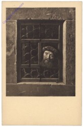 ak160439 Hoogstraeten, Samuel van: Der Mann am Fenster