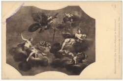 Franceschini: Ein Teil des Plafonds im Rubens-Saal