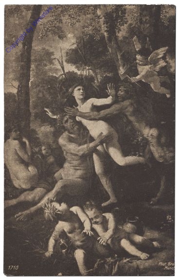 ak160446 Poussin, Nicolas: Pan und Syrinx