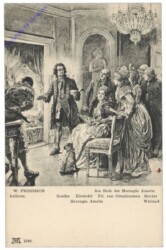 ak160453 Friedrich, W.: Am Hofe der Herzogin Amalie