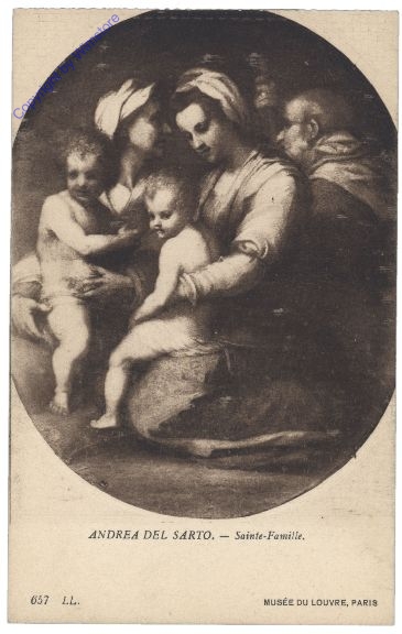 ak160472 Sarto, Andrea del: Sainte-Familie