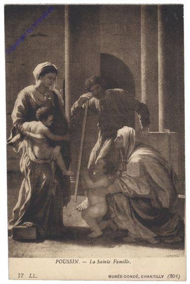 ak160477 Pussin: La Sainte Familie