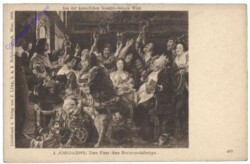 ak160499 Jordaens, J.: Das Fest des Bohnenkönigs