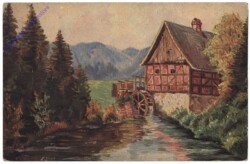 ak160513 Jahn, E.: Mühle im Frankenwald
