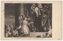 Veronese Paolo, Christus vor dem Hause des Jairus