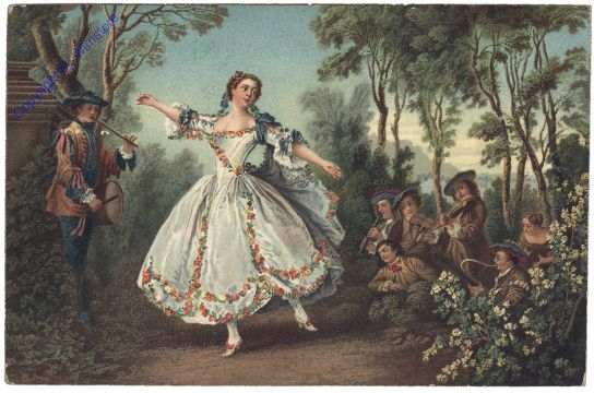 Lancret, N.: Camargo dancing