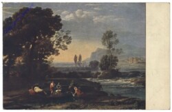 Lorrain, Claude: Landschaft mit der Flucht nach Aegypten