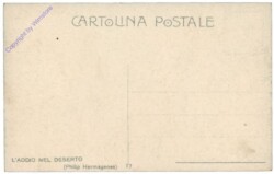 ak160620a Hermagenes, Philip: L'addio nel Deserto