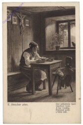ak160624 Strecker, E.: Der gefiederte Gast