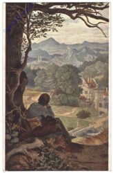 ak160637 Schwind, Moritz von: Auf der Wanderschaft