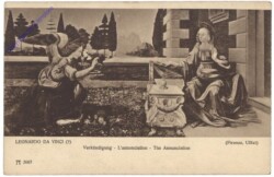 ak160644 Leonardo da Vinci, Verkündigung