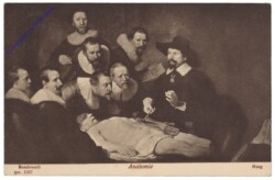ak160664 Rembrandt, Anatomie