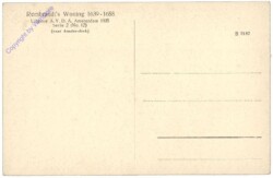 ak160685a Rembrandt, Rembrandt's Woning