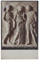 ak160726 Marmi: Orfeo, Euridice ed Ermete