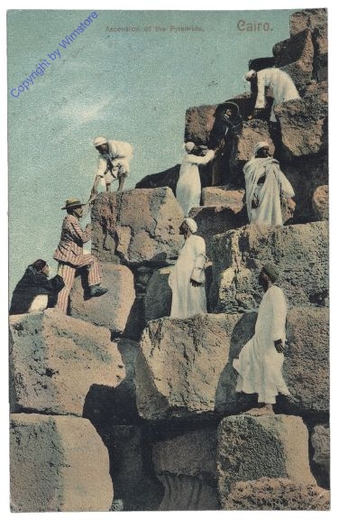 Cairo, Ascension of the Pyramide