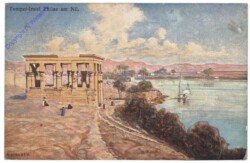 ak160772 Tempel-Insel Philae am Nil