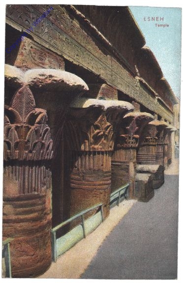 Esneh, Temple