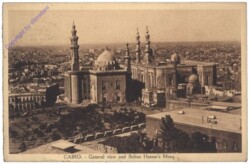 Cairo, Ceneral view and Sultan Hassan's Mosq.